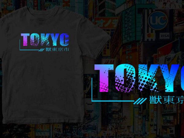 Tokyo t shirt designs for sale
