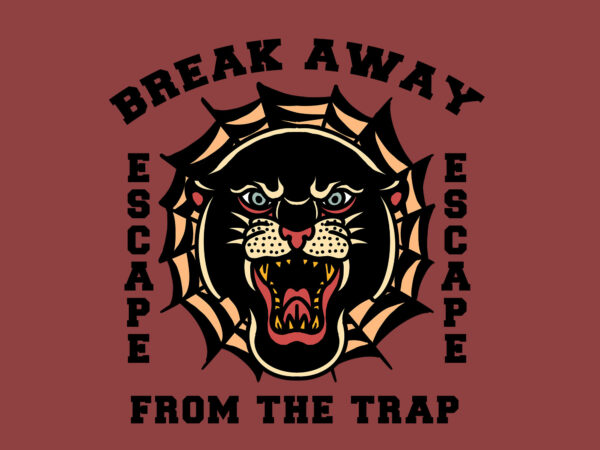 Break away t shirt template