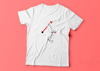 Love meter | Unique design | Relatable design for sale