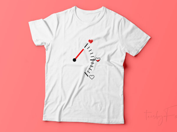 Love meter | unique design | relatable design for sale