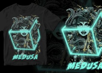 medusa aesthetic t shirt designs for sale