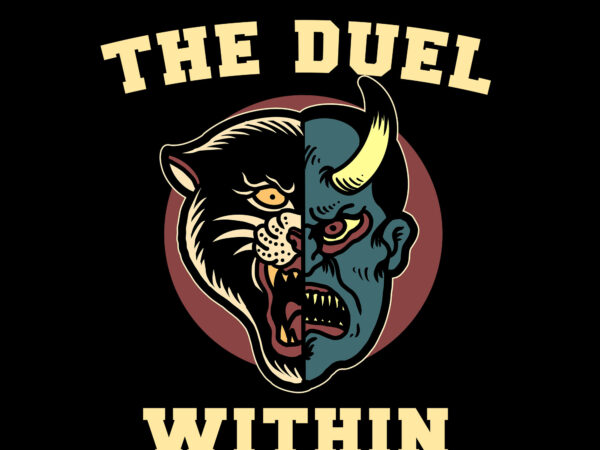 The duel within t shirt designs for sale