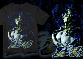 zeus aesthetic t shirt graphic design