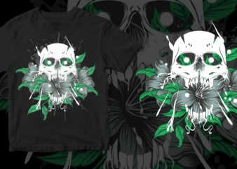 flower skull