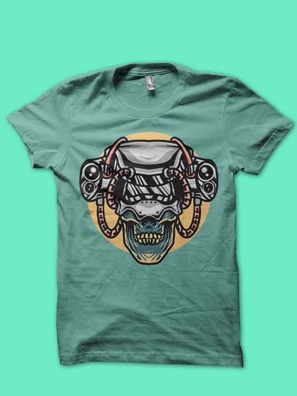 sci-fi skull1 - Buy t-shirt designs