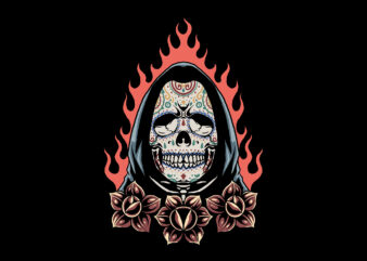 muerte t shirt designs for sale