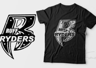 Ruff Ryders hip hop t shirt design for sale