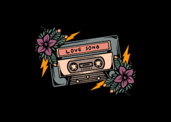 cassette t shirt vector file