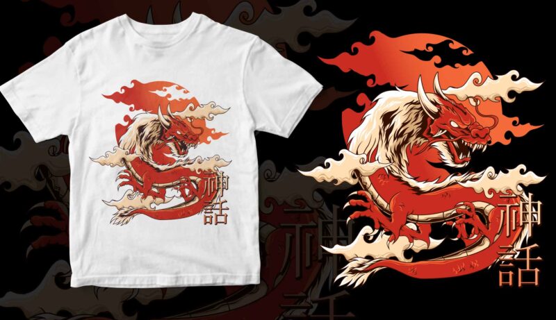 dragon japanese style