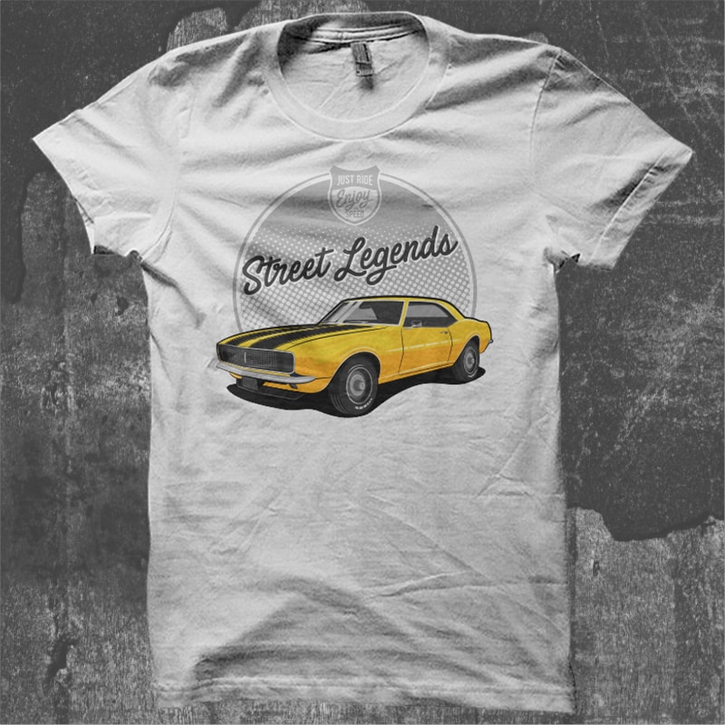 Muscle Car Yellow – Street Performance