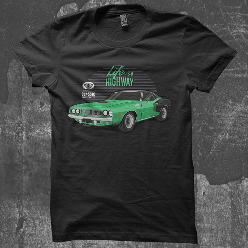 Classic Car Green – Life Is A HighWay