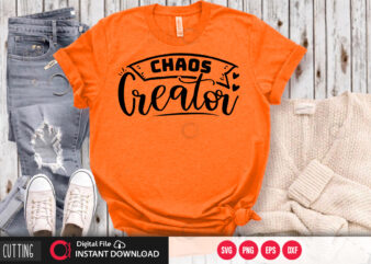 Chaos creator SVG DESIGN,CUT FILE DESIGN