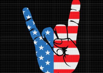 Peace Sign 4th of July svg, Peace Sign American Freedom USA Flag, 4th of July svg, Peace Sign svg, 4th of July vector