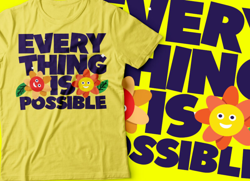 everything is possible typography design