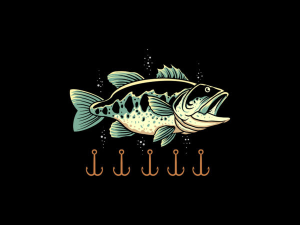 Fishing addict t shirt graphic design