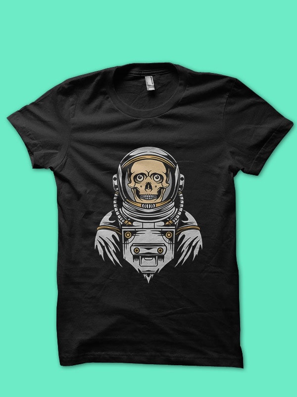 skull astronaut