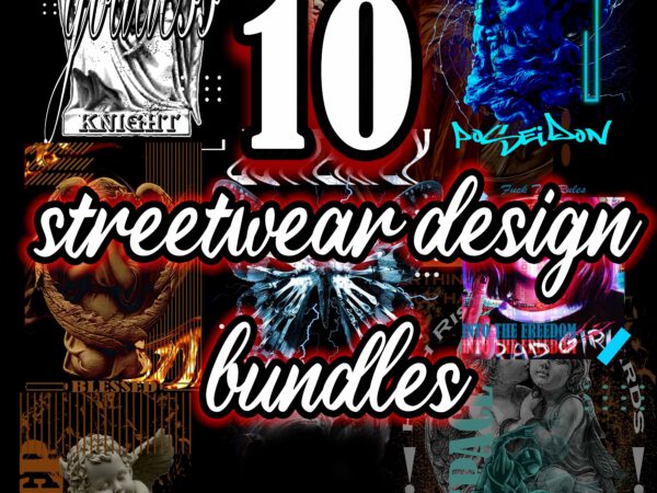 10 streetwear design bundles