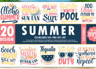 Summer SVG Bundle