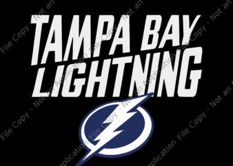 Tampa Bay Lighting Svg, Tampa Bay Lighting Hockey Team, Hockey Team, Hockey Logo, Hockey vector