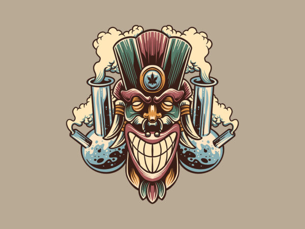 Tiki stoned t shirt designs for sale