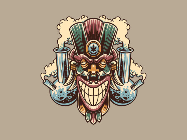 Tiki stoned t shirt designs for sale