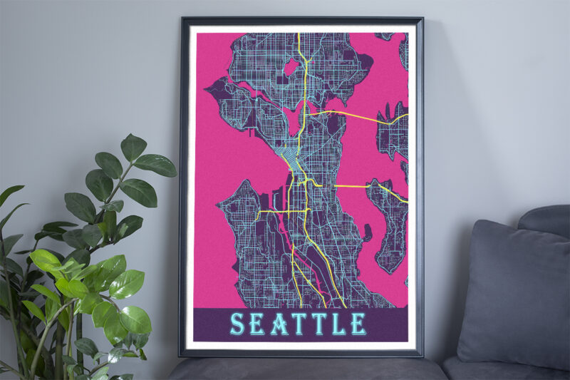 Neon City Map Bundle