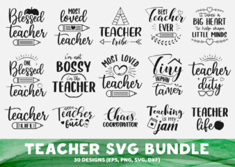 Creative Teacher SVG Bundle
