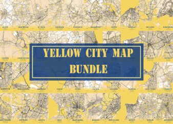 Yellow City Map Bundle