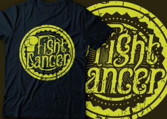 fight lymphoma cancer awareness typography design | boxing gloves | Lymphoma cancer awareness t-shirt design
