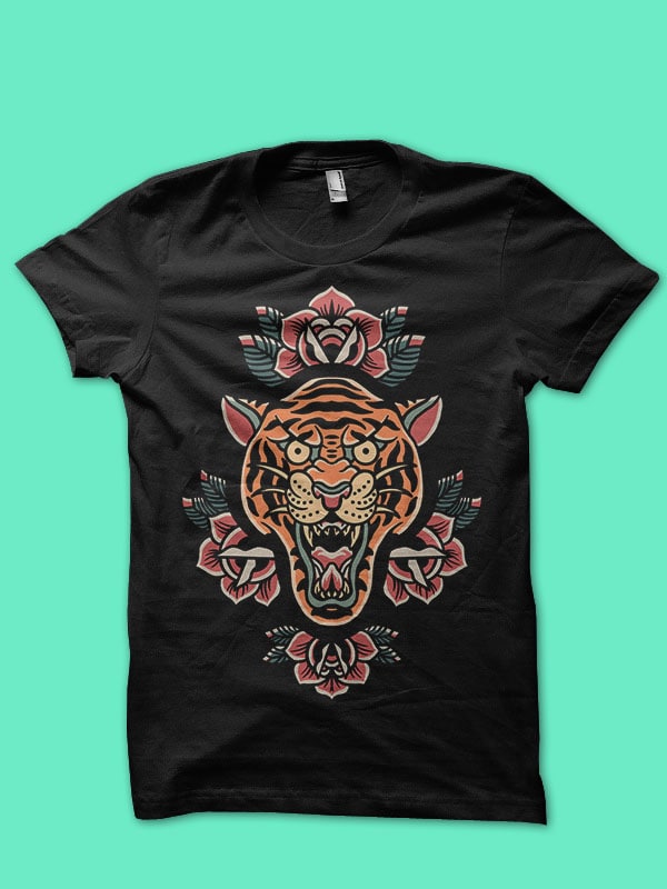 roses tiger