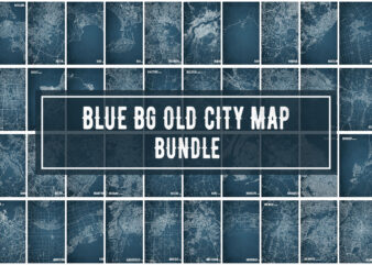 Blue BG Old City Map Bundle