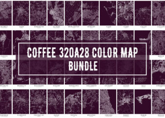 Coffee – 320A28 Color Map Bundle t shirt vector file
