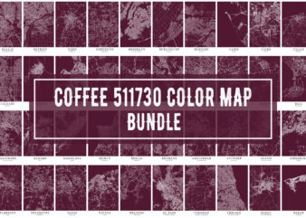 Coffee – 511730 Color Map Bundle t shirt vector file
