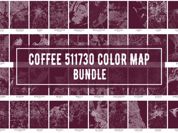 Coffee – 511730 color map bundle t shirt vector file Coffee – 511730 color map bundle t shirt vector file