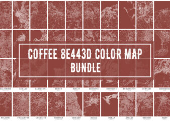 Coffee – 8E443D Color Map Bundle