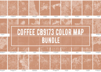 Coffee – CB9173 Color Map Bundle t shirt vector file