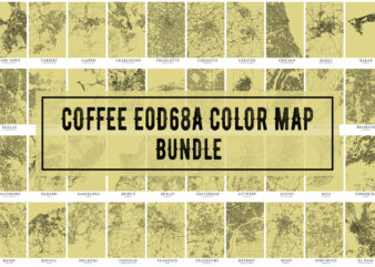 Coffee – E0D68A Color Map Bundle t shirt vector file
