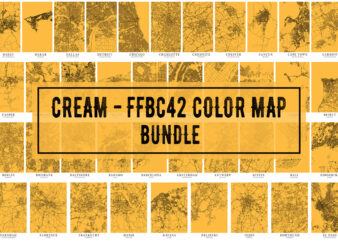 Cream – FFBC42 Color Map Bundle