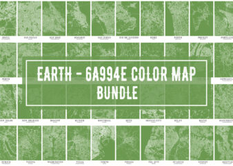 Earth – 6A994E Color Map Bundle