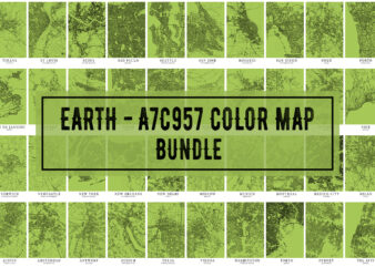 Earth – A7C957 Color Map Bundle