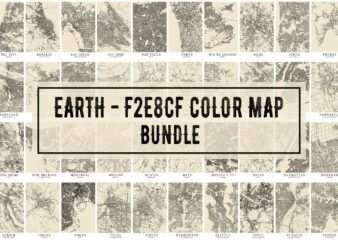 Earth – F2E8CF Color Map Bundle