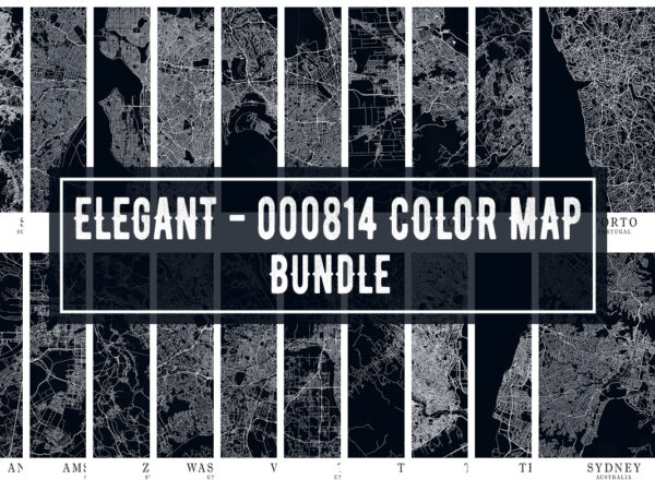 Elegant – 000814 color map bundle vector clipart