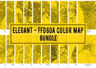 Elegant – FFD60A Color Map Bundle