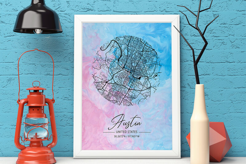 Epsilon Watercolor Map Bundle