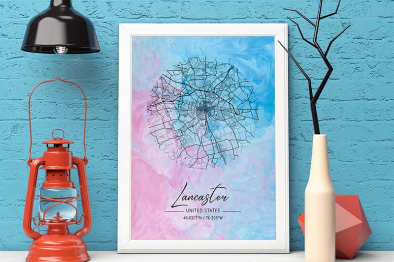 Epsilon Watercolor Map Bundle