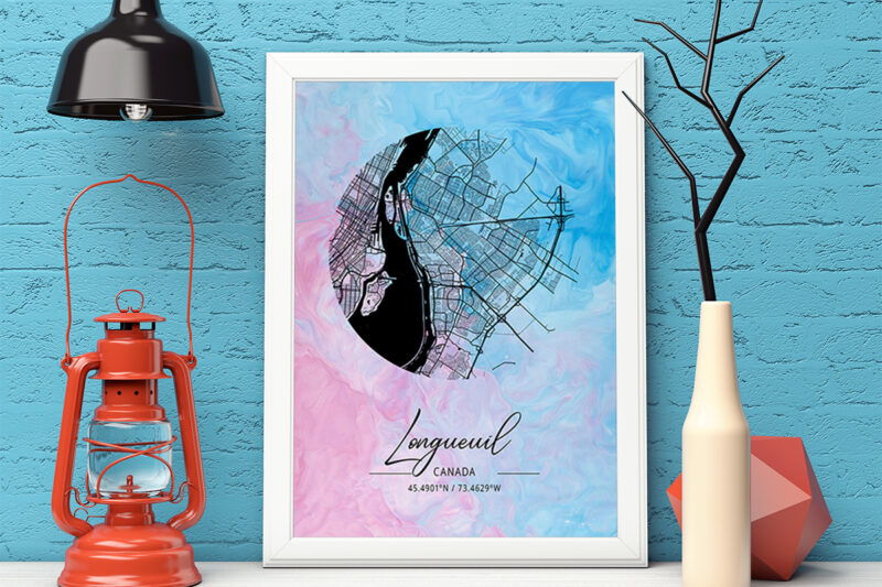 Epsilon Watercolor Map Bundle