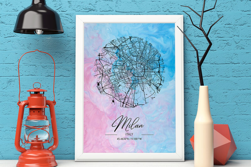 Epsilon Watercolor Map Bundle