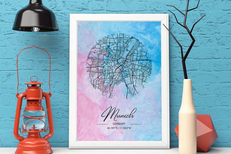 Epsilon Watercolor Map Bundle