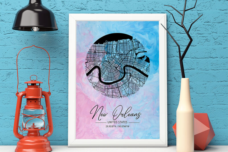 Epsilon Watercolor Map Bundle