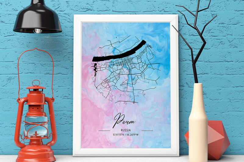 Epsilon Watercolor Map Bundle